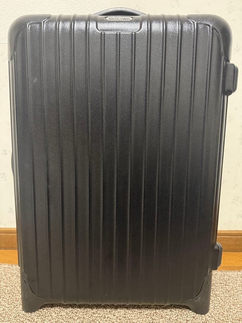 美品RIMOWAリモワsalsaサルサ機内持込キャリーバッグスーツケース黒2輪