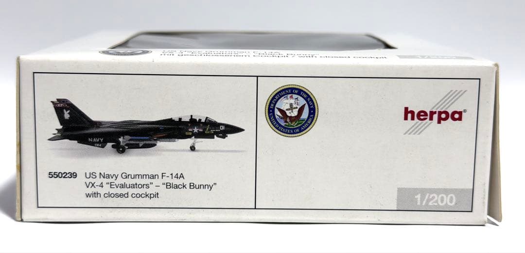 herpa 1/200 F-14A US Navy VX-4 ブラックバニー