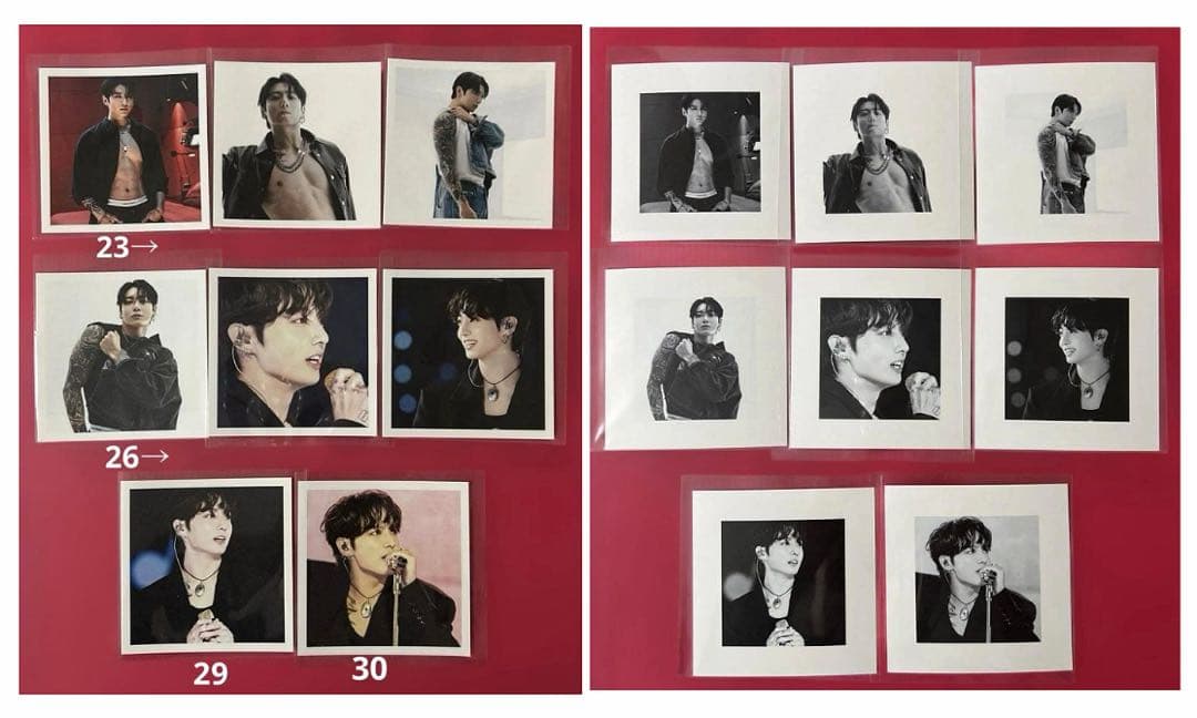 BTS Jungkook ブックマーク・カード・ロングステッカー・ましかくフォト