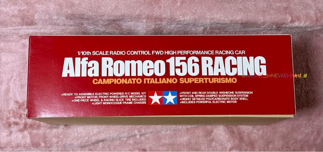 限定値下げ中★タミヤ◆アルファロメオ156レーシング FF02 FWD 1/10