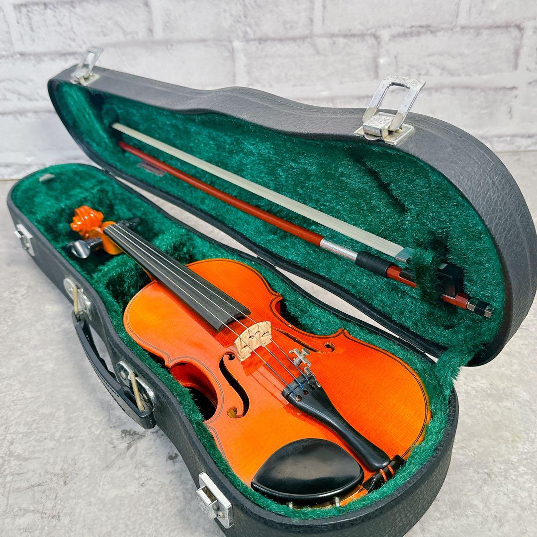 鈴木バイオリン 1/10 No.220 弓新品 SUZUKI 弦楽器 ケース付