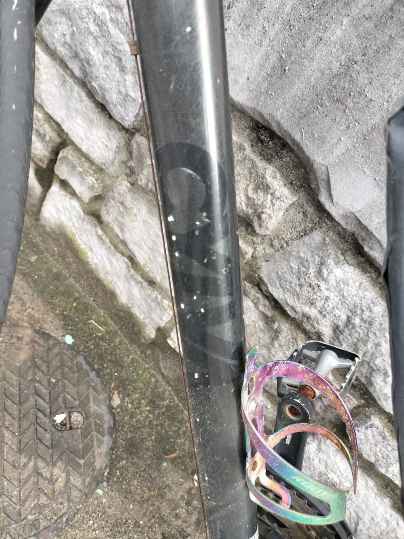 ブラック アルミロードバイク（メルカリ様の提示記載通り）