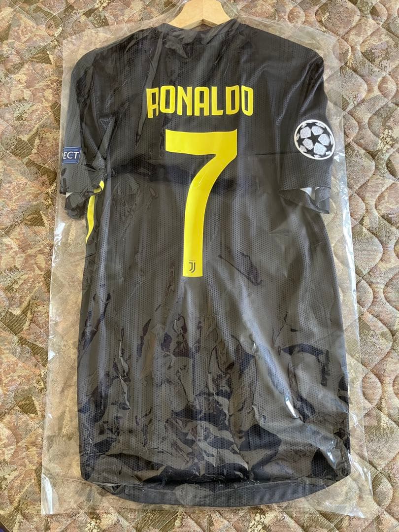 ユヴェントス 2018クリスティアーノ・ロナウド 支給品　チャンピオンズリーグ