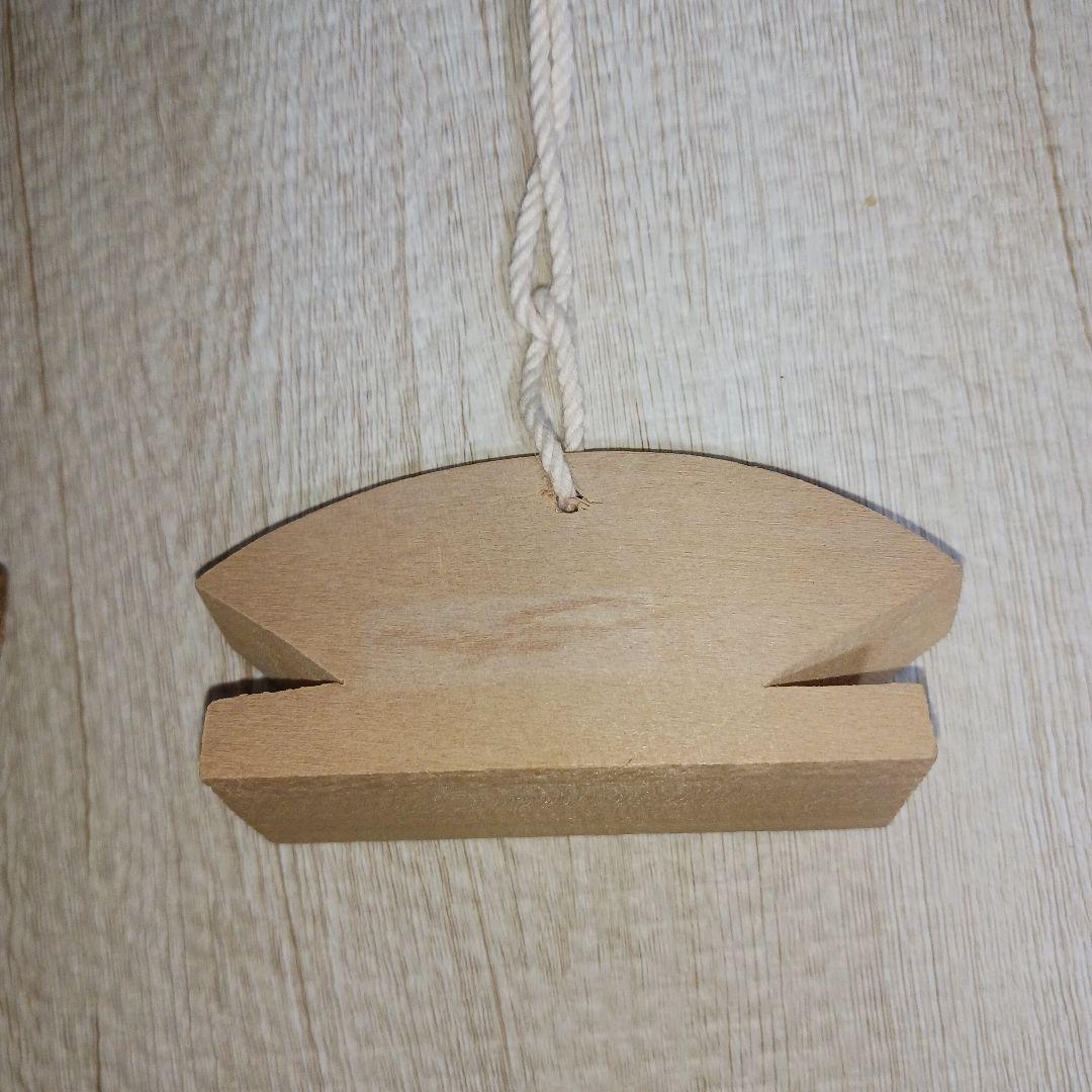 鮪(シビ)木彫り