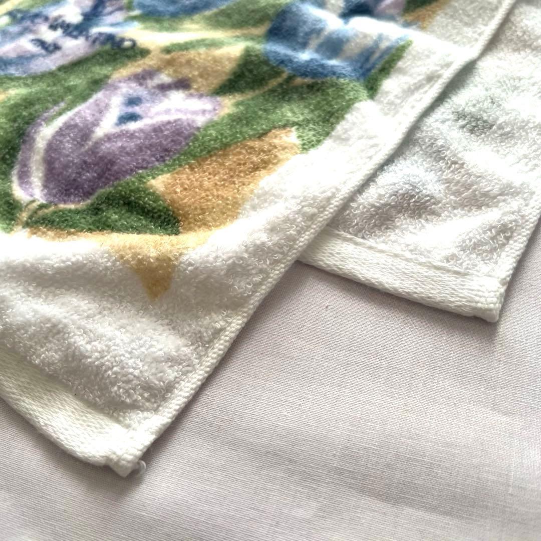 【未使用】❤️SILVIO VALENTINO フェイスタオル　花　柄