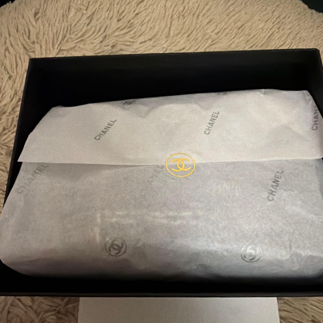 も*あ様 CHANEL ストライプショルダーバッグ　シャネル　ツイード　ノベルテ