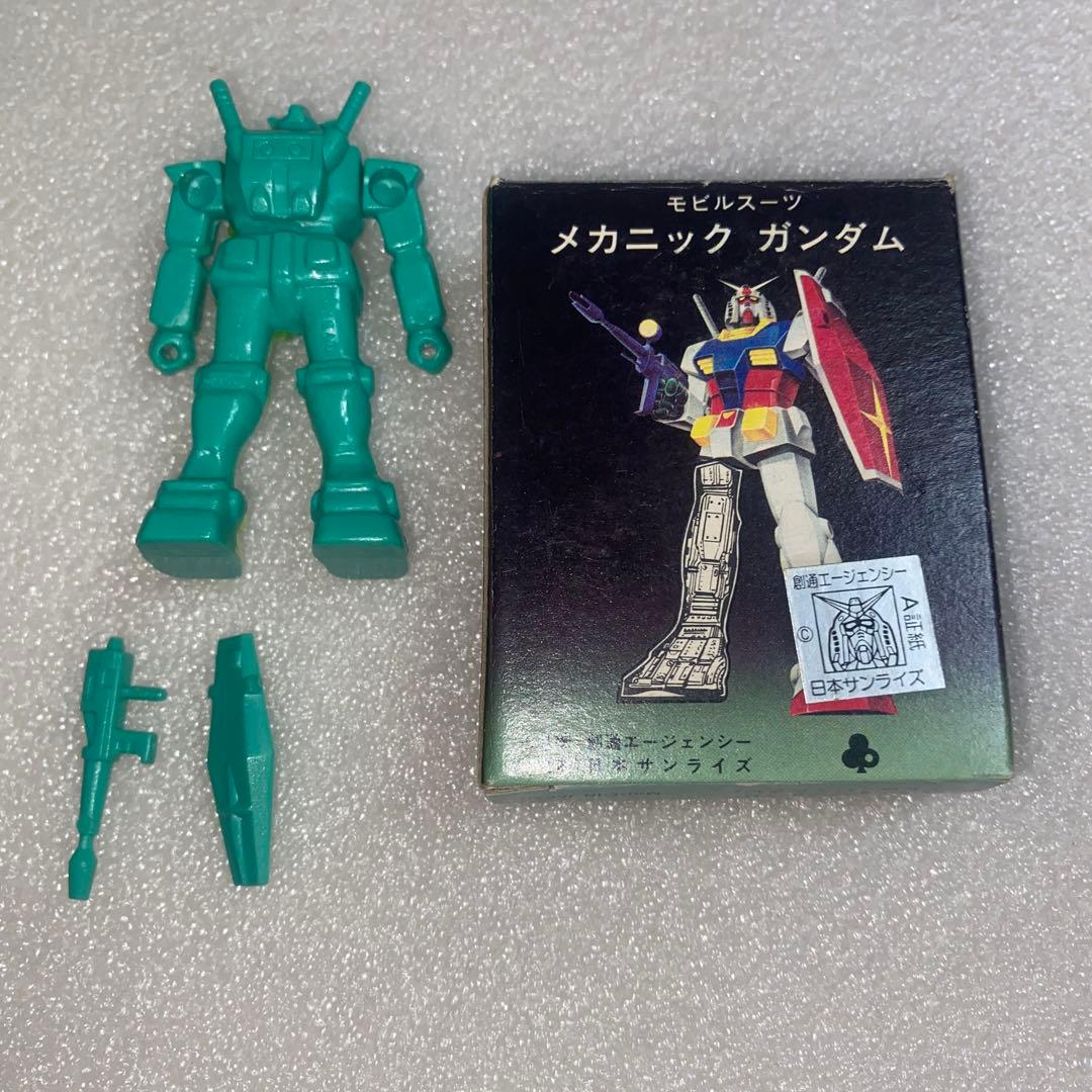 ガンダム　メカニック　クローバー　コスモス　ミニプラモ　箱付　当時物