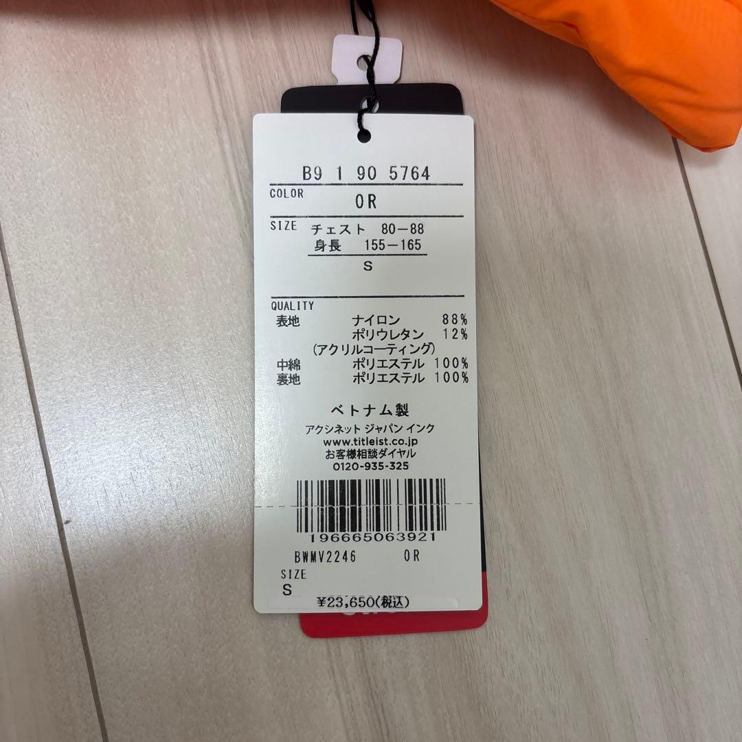 Titleist × Mercedes-Benz ベスト オレンジ ゴルフ