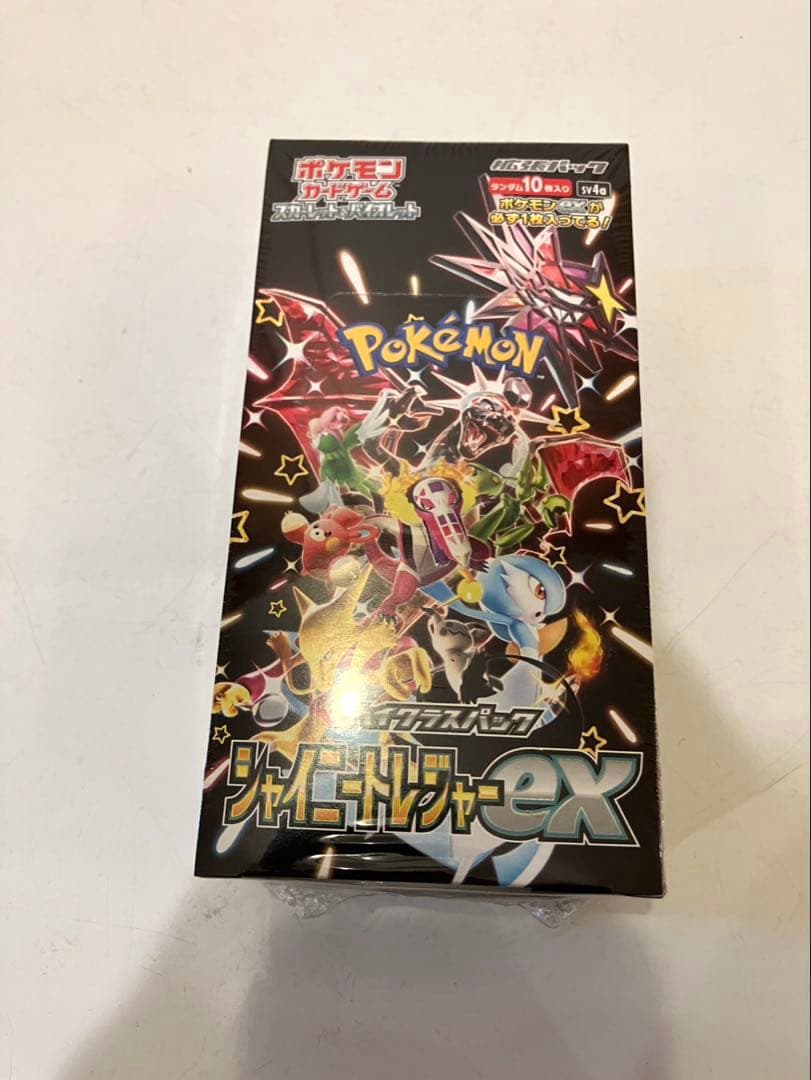 【新品未開封】シャイニートレジャーex シュリンク付き 1BOX おまけ付き