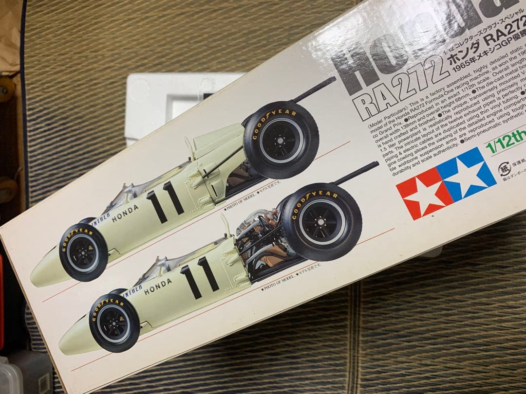 TAMIYA Honda RA272 1/12スケールモデル　未展示品