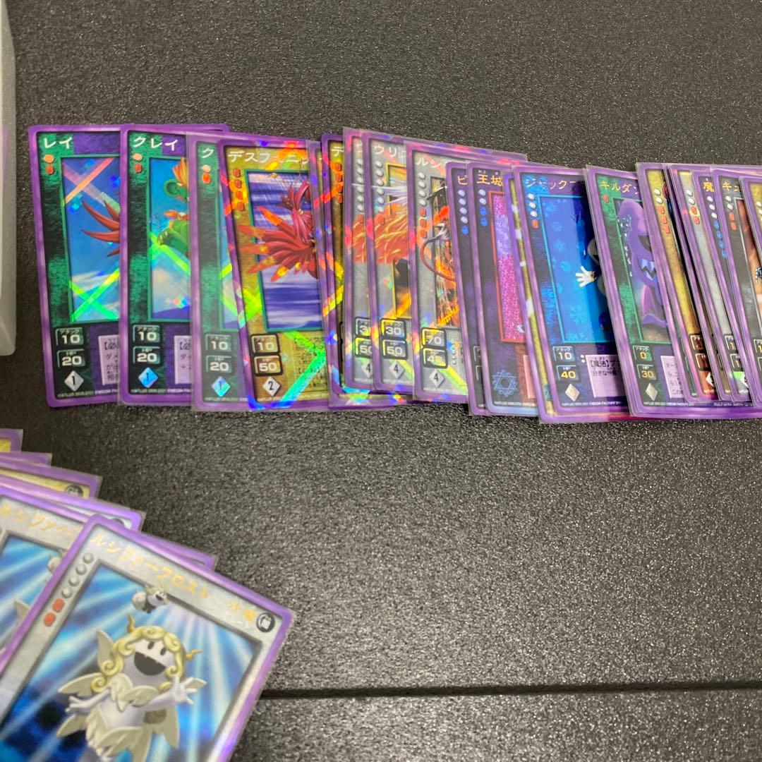 希少デビチルまとめ売り①未開封1～4弾×5パック・中古バインダー＆デッキケース他