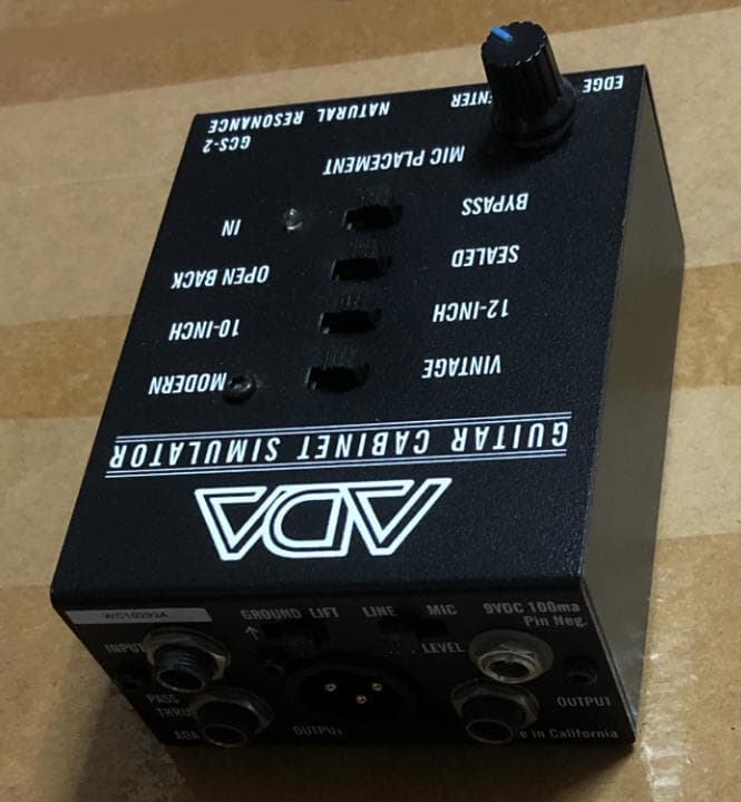 箱アダ付 ADA GCS-2 ギター キャビネット シミュレーター 検 MP-1