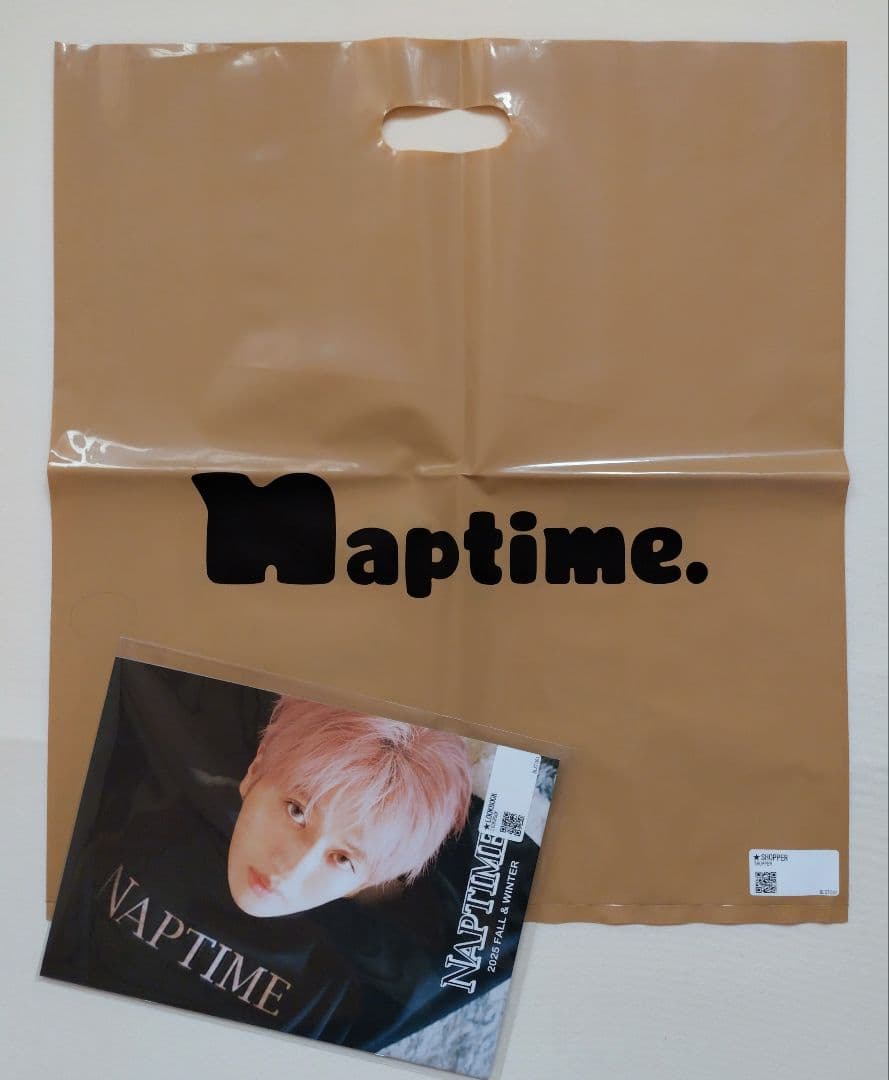 Nissy naptime 中綿リバーシブルベスト ライトベージュ＋ルックブック