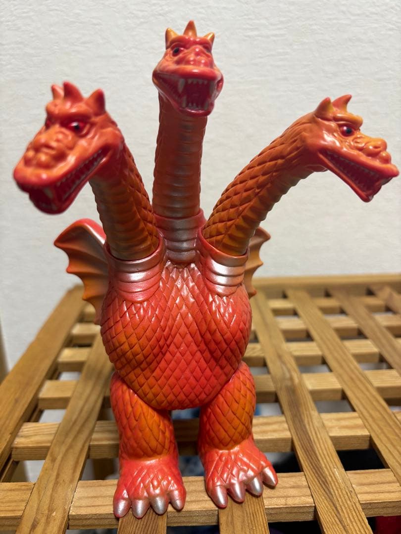 マ*ス様 マルサン　電撃怪獣大作戦 キングギドラ　ソフビ