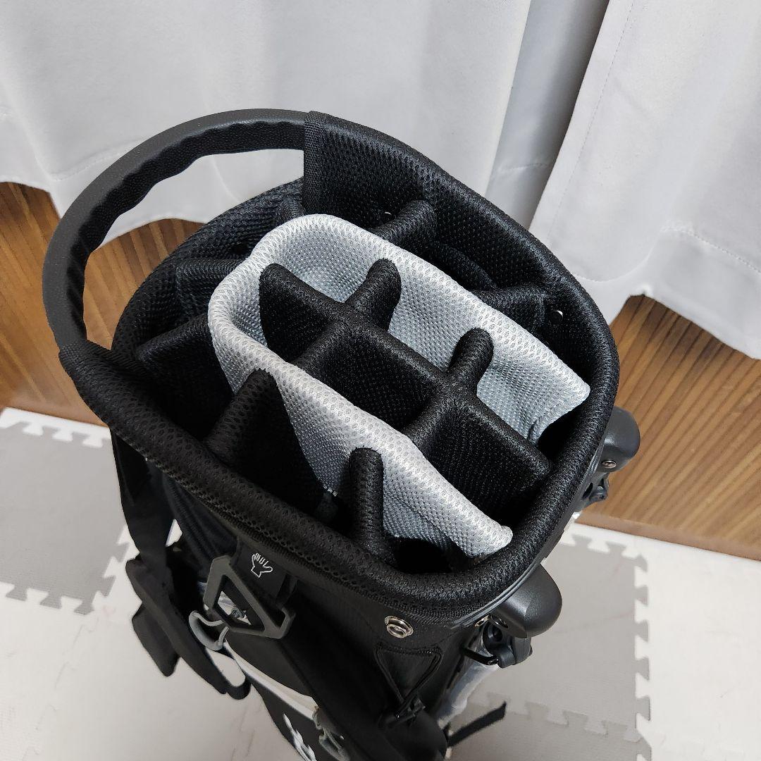 【新品未使用】14分割 LOVACE 黒 キャディバッグ