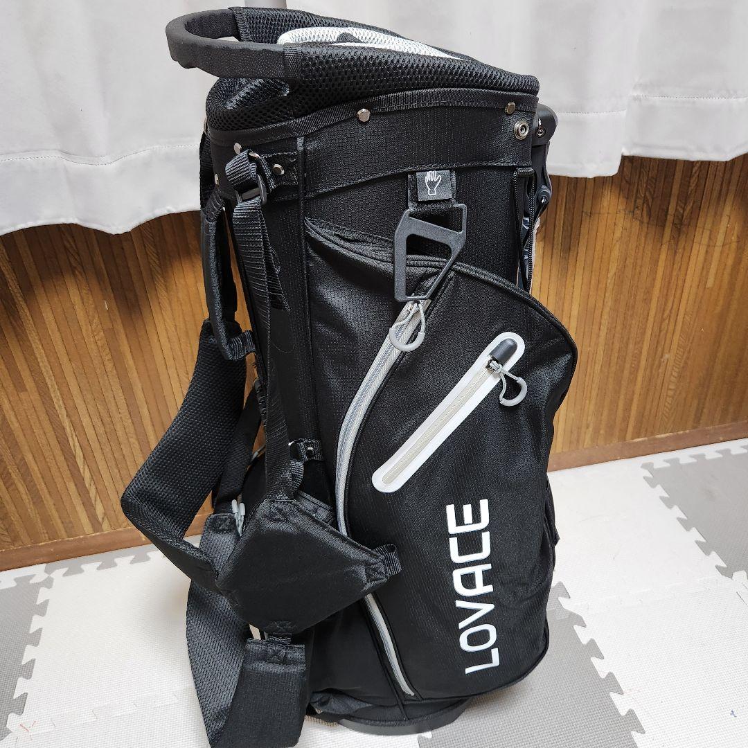 【新品未使用】14分割 LOVACE 黒 キャディバッグ