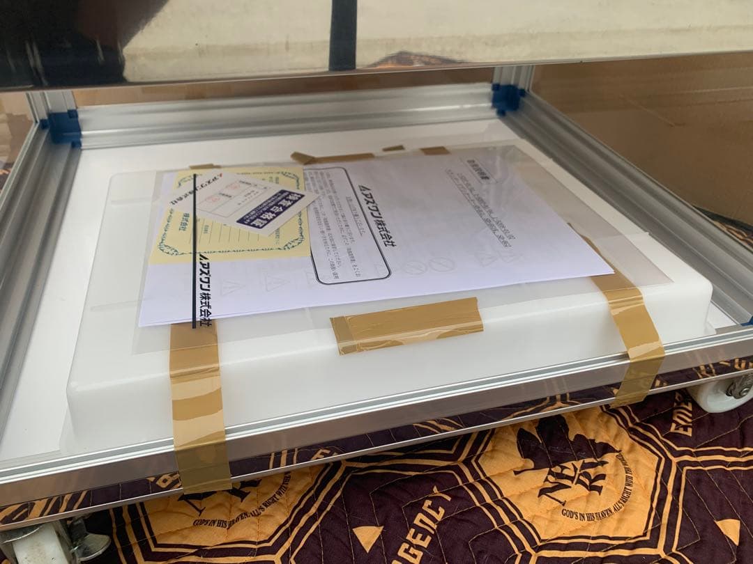 アズワン　スタンダードデシケーターBG　ショーケース　収納　SD-BG1K