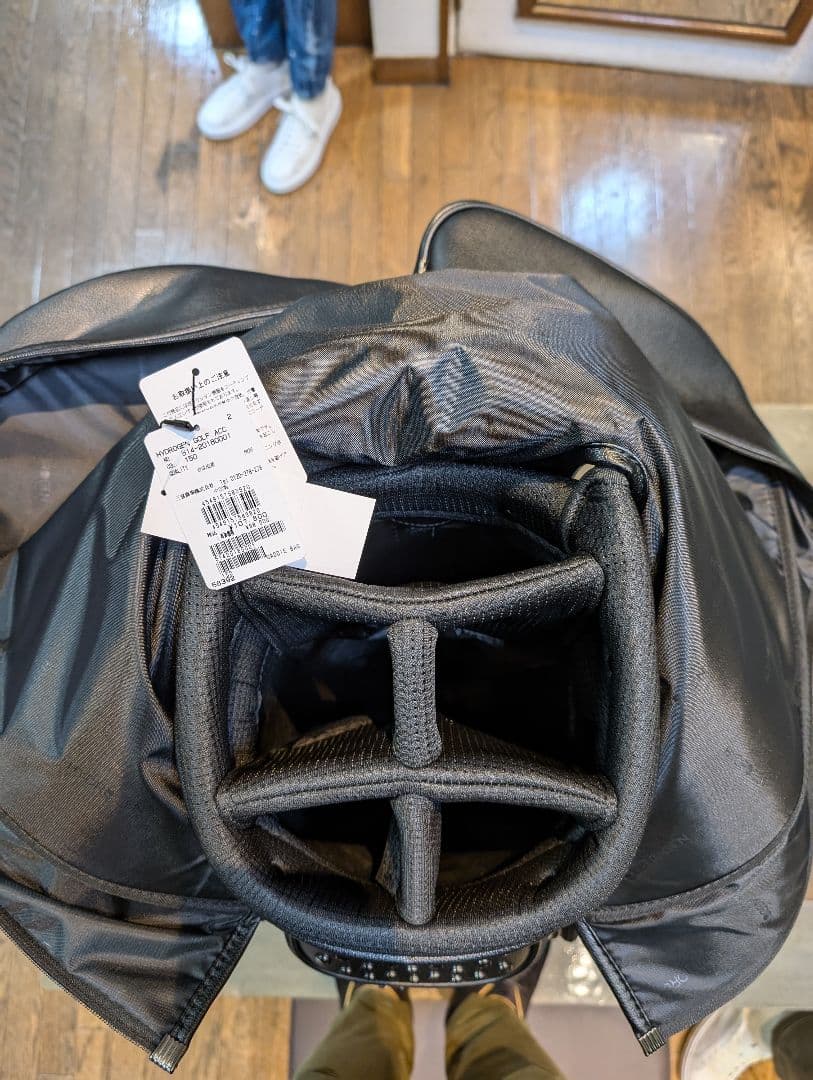 あ*様 HYDROGEN スカルデザイン キャディバッグ