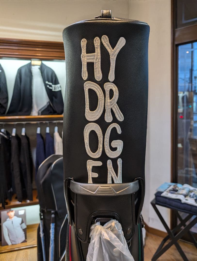 あ*様 HYDROGEN スカルデザイン キャディバッグ