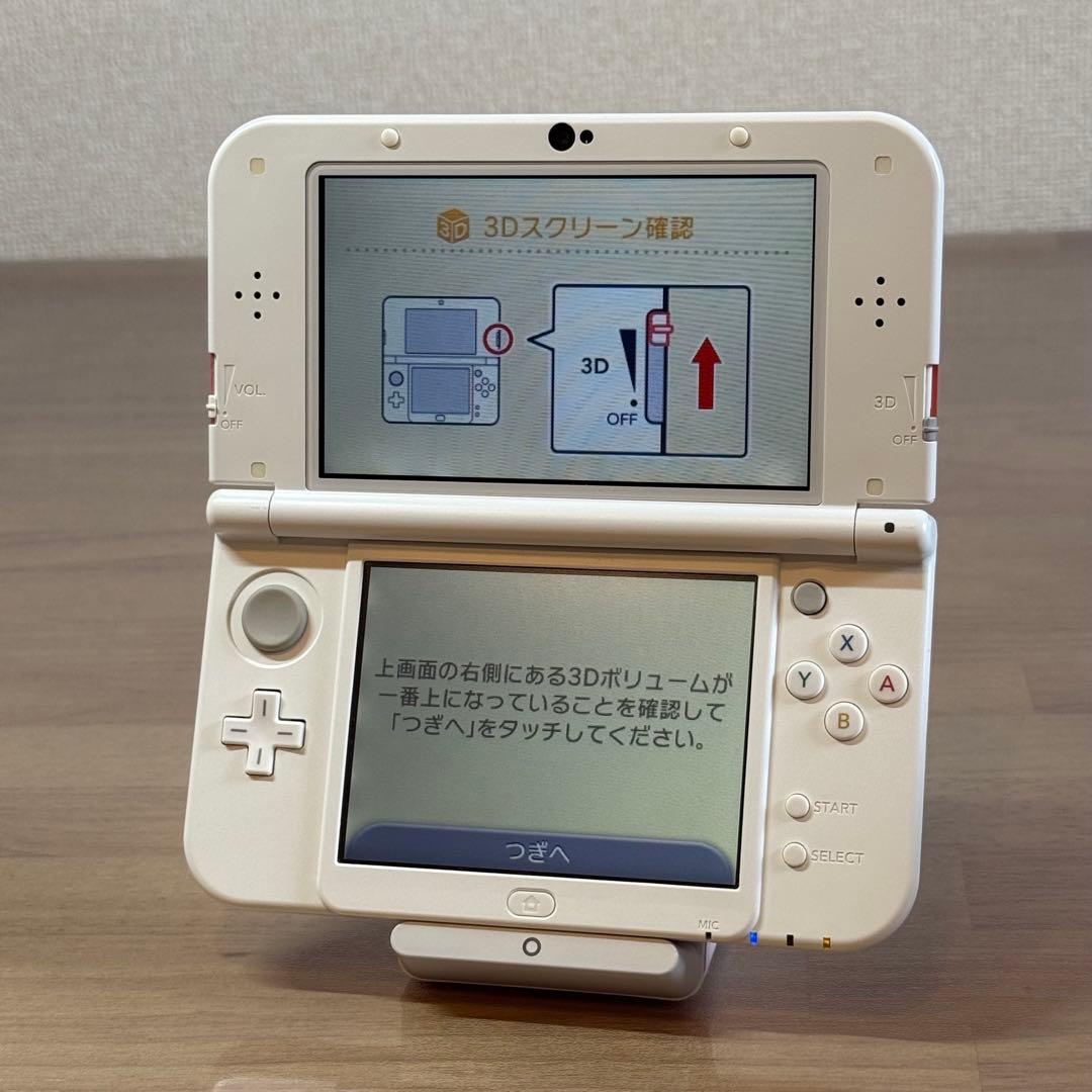 5-166 Newニンテンドー3DS LL ピンク×ホワイト
