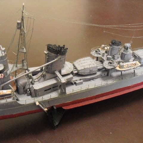 艦船模型日本海軍艦艇精密模型1/200 10隻まとめて