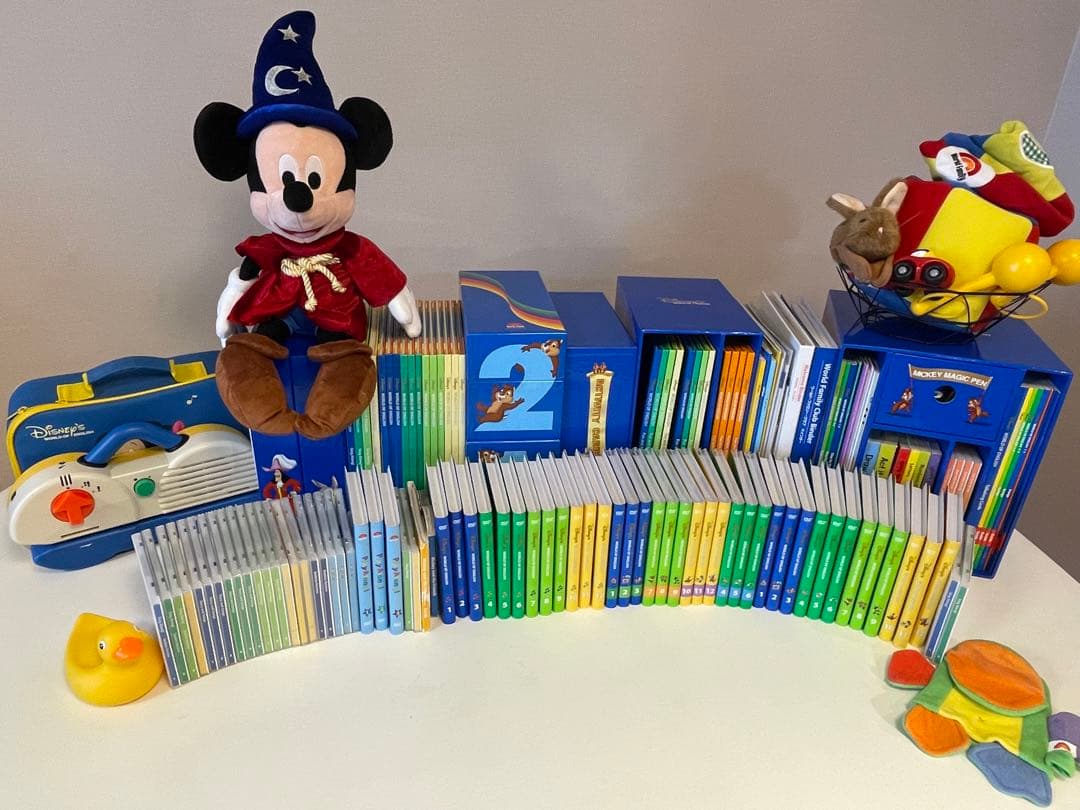 DWE ディズニー英語システム ミッキーパッケージ デジタル式 フルセット