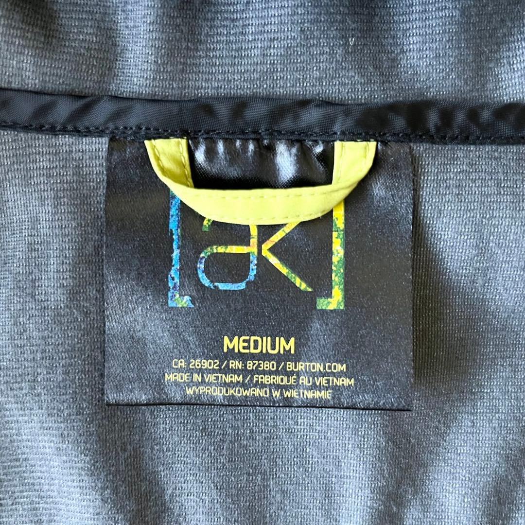 3244【美品】バートン　ジャケット ak バイカラー ウィンドストッパー