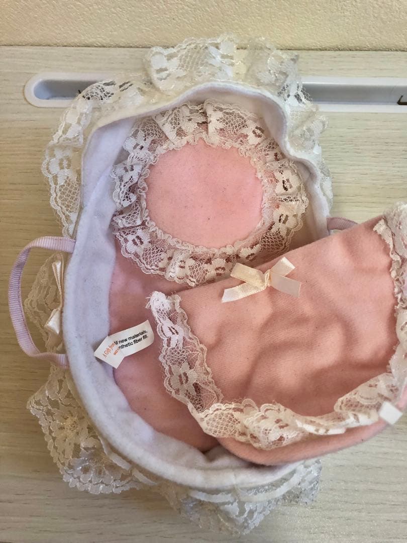 ベビチッチ　希少？　女の子ぬいぐるみ5体ベッド、ホルダーセット　在庫ラスト