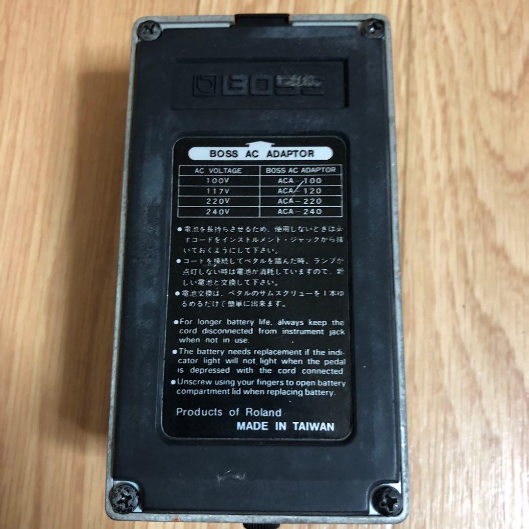 【稀少】1981年 BOSS DS-1 台湾製　動作確認済み