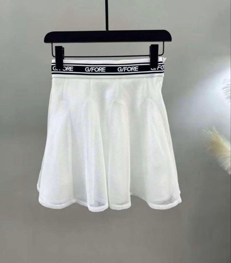 ジーフォア G/FORE ゴルフ レディース Tシャツ スカート 2点セット