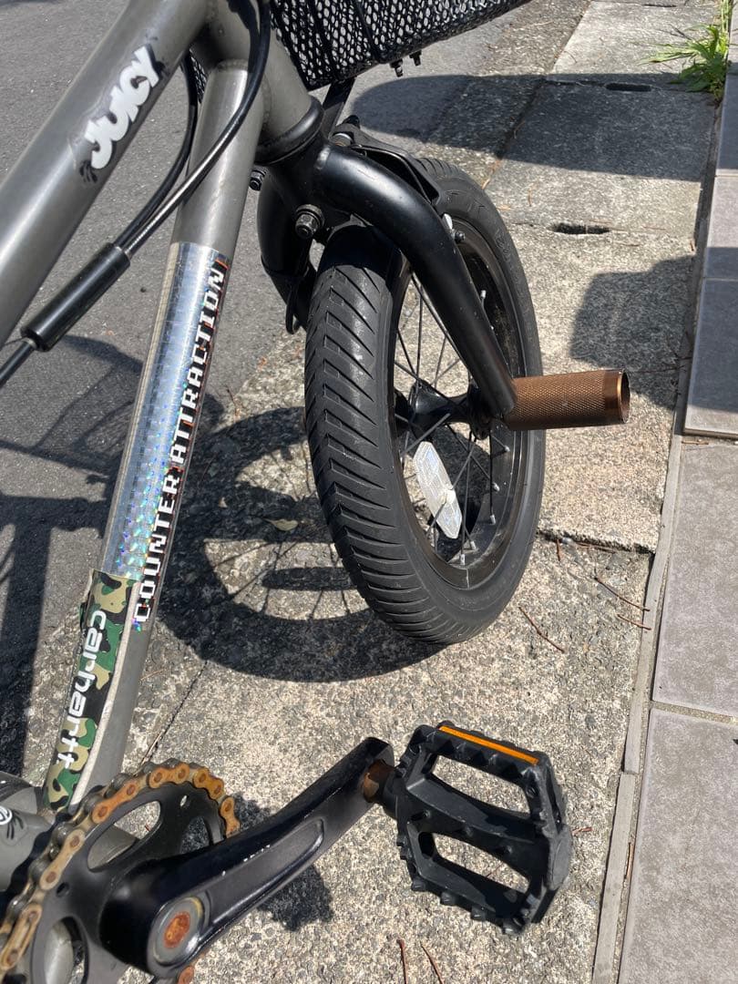 MOTELWORKSJUICY14インチキッズ　BMX ブラック バスケット付き