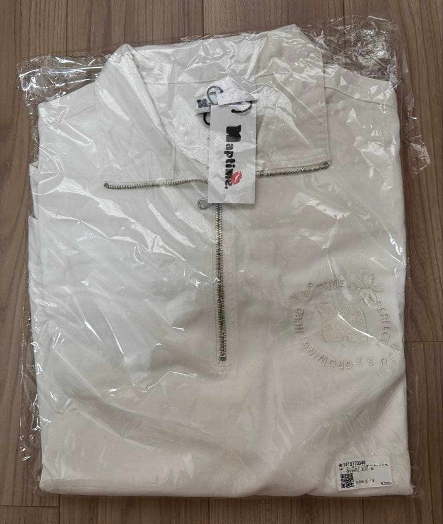 【新品タグ付き】【最終値下げ】naptime デニムプルオーバージャケット