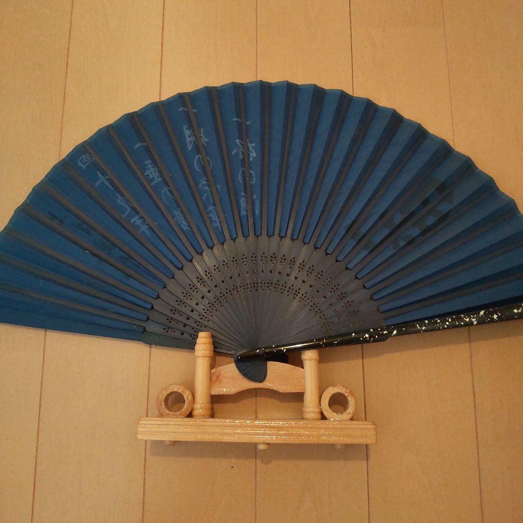 模造刀／上杉謙信モデル／刀台座&扇子セット