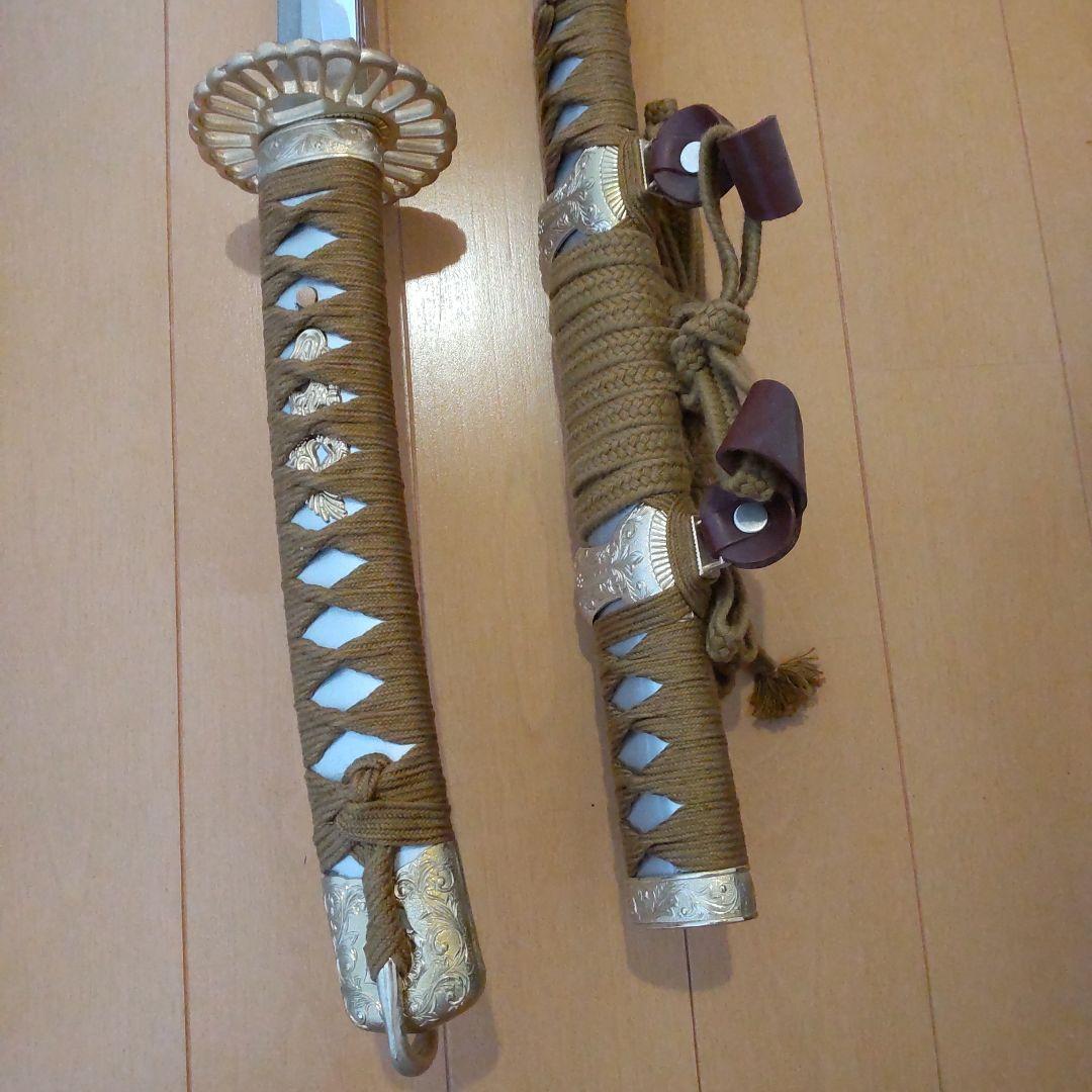 模造刀／上杉謙信モデル／刀台座&扇子セット