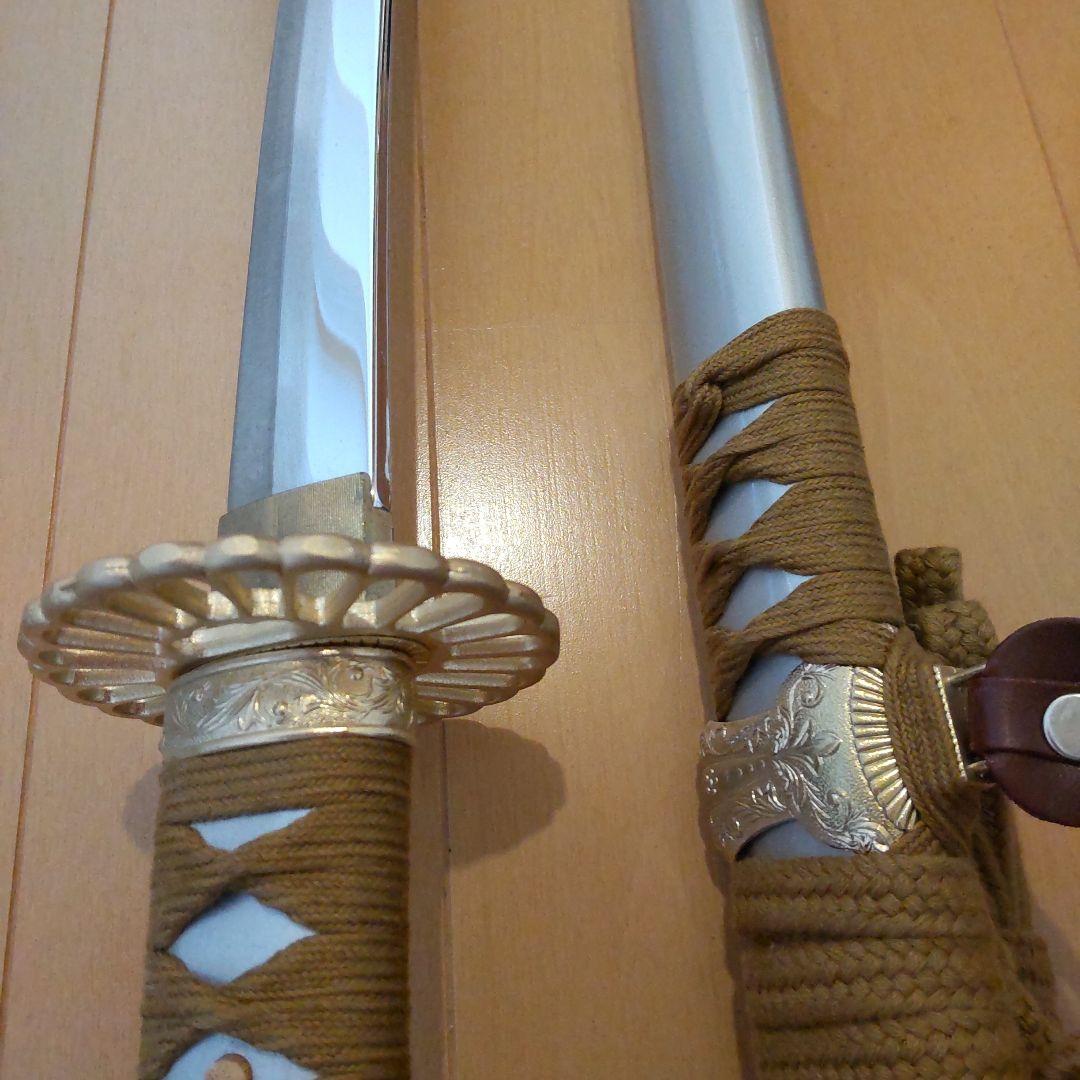 模造刀／上杉謙信モデル／刀台座&扇子セット