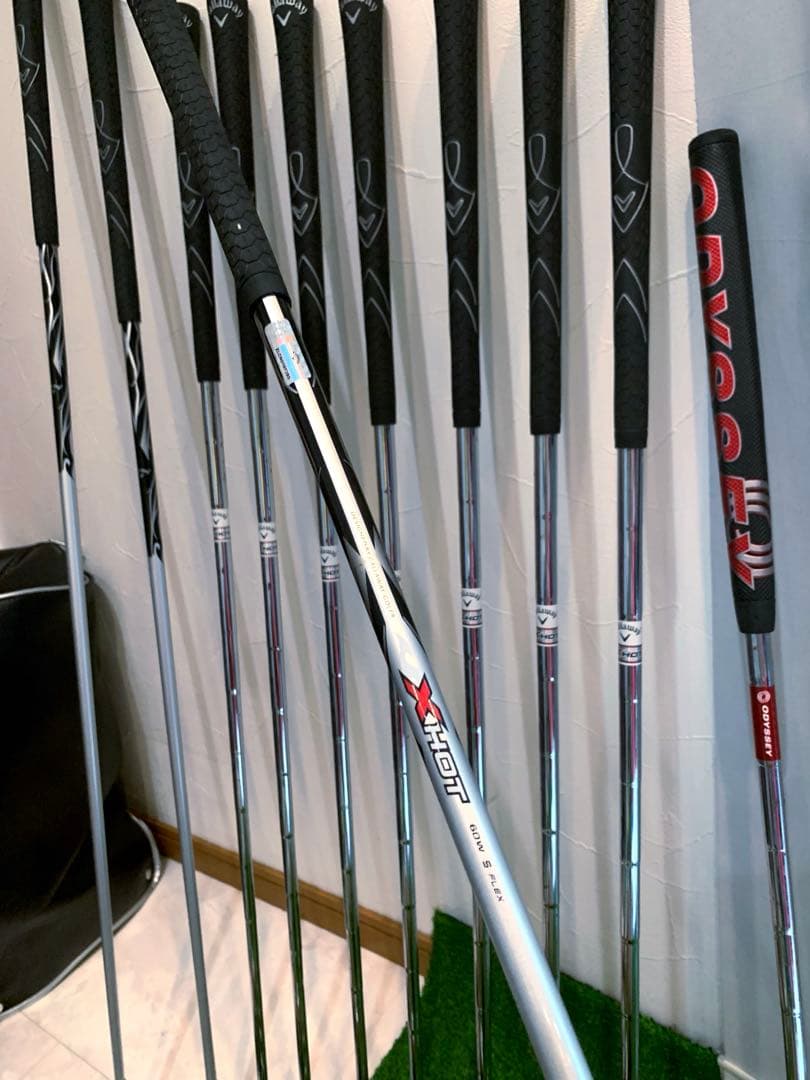 豪華　良品　現行モデル　キャロウェイ　X HOT ゴルフクラブ 本格フルセット