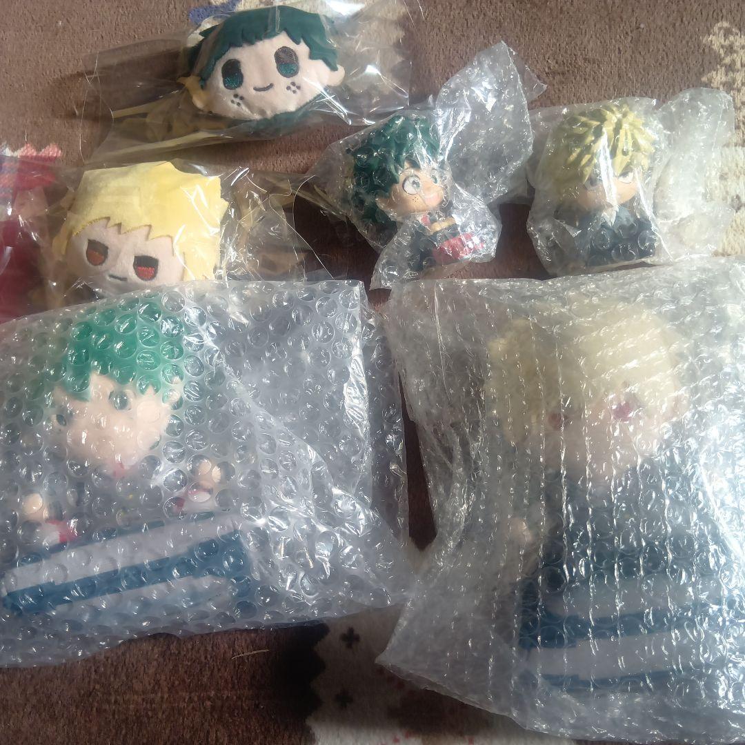 僕のヒーローアカデミア　緑谷　爆豪　エコバッグ付ぬいぐるみ　2点セット おまけ付