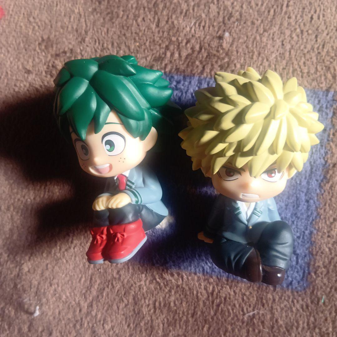 僕のヒーローアカデミア　緑谷　爆豪　エコバッグ付ぬいぐるみ　2点セット おまけ付