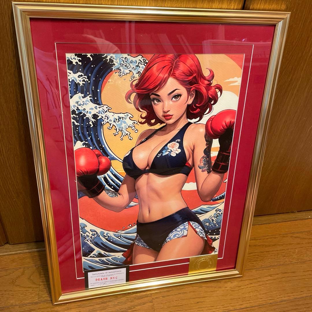 額込 世界限定100枚DEATH NYC アートポスター 現代アート 103