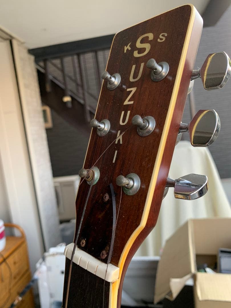 KISO-SUZUKI アコースティックギター W-250 日本製