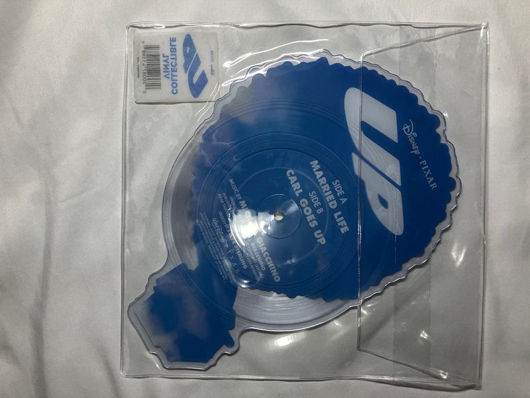 新品　未使用　カールじいさんの空飛ぶ家（UP）　ダイカット・アート盤　レコード