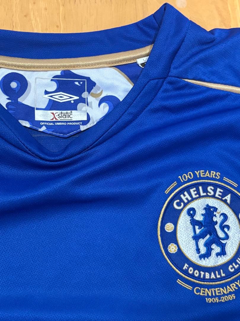 正規品 中古 美品 チェルシー 05/06 100周年 Lサイズ
