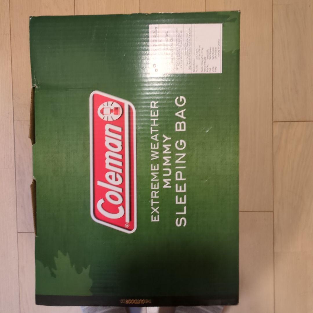 新品未開封 Coleman マミースタイル寝袋 -18°C 188cm
