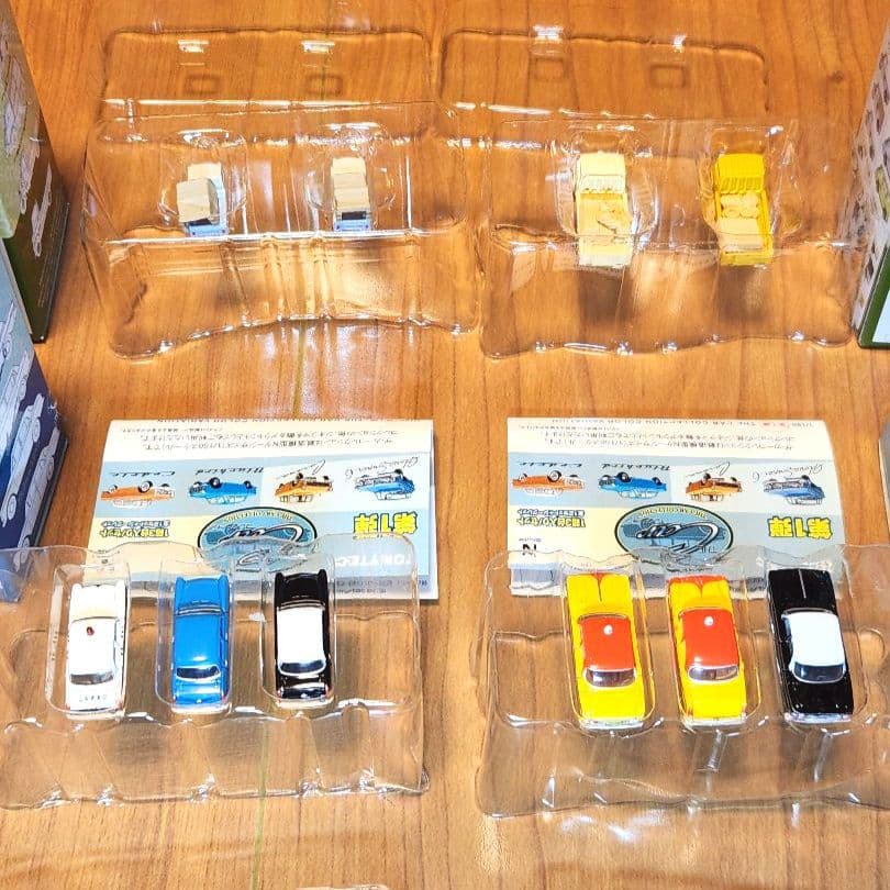 【箱・説明書付】トミーテック カーコレクション31台セット Nゲージ 1/150