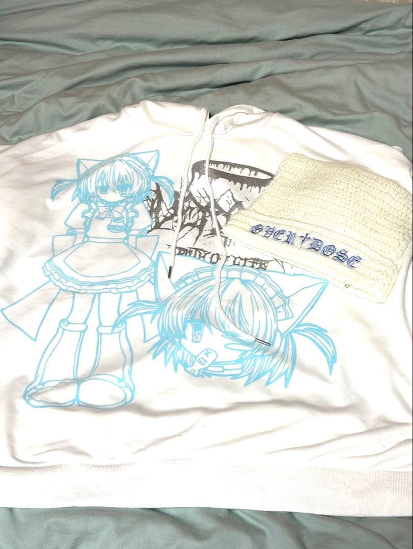 天使界隈 サブカル系 パーカー＆猫耳ニット