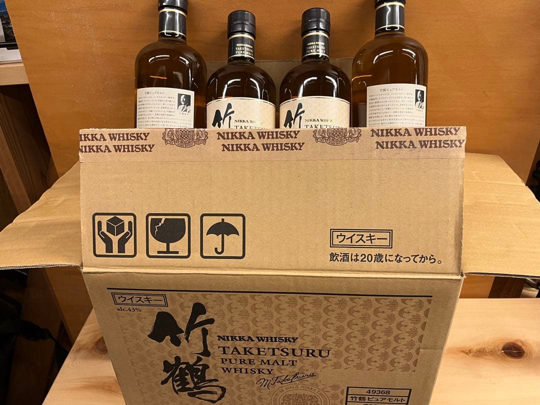 ニッカウイスキー　竹鶴　12本