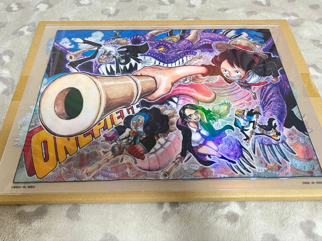 ワンピース ホログラムクリアポスターセット　新品未開封