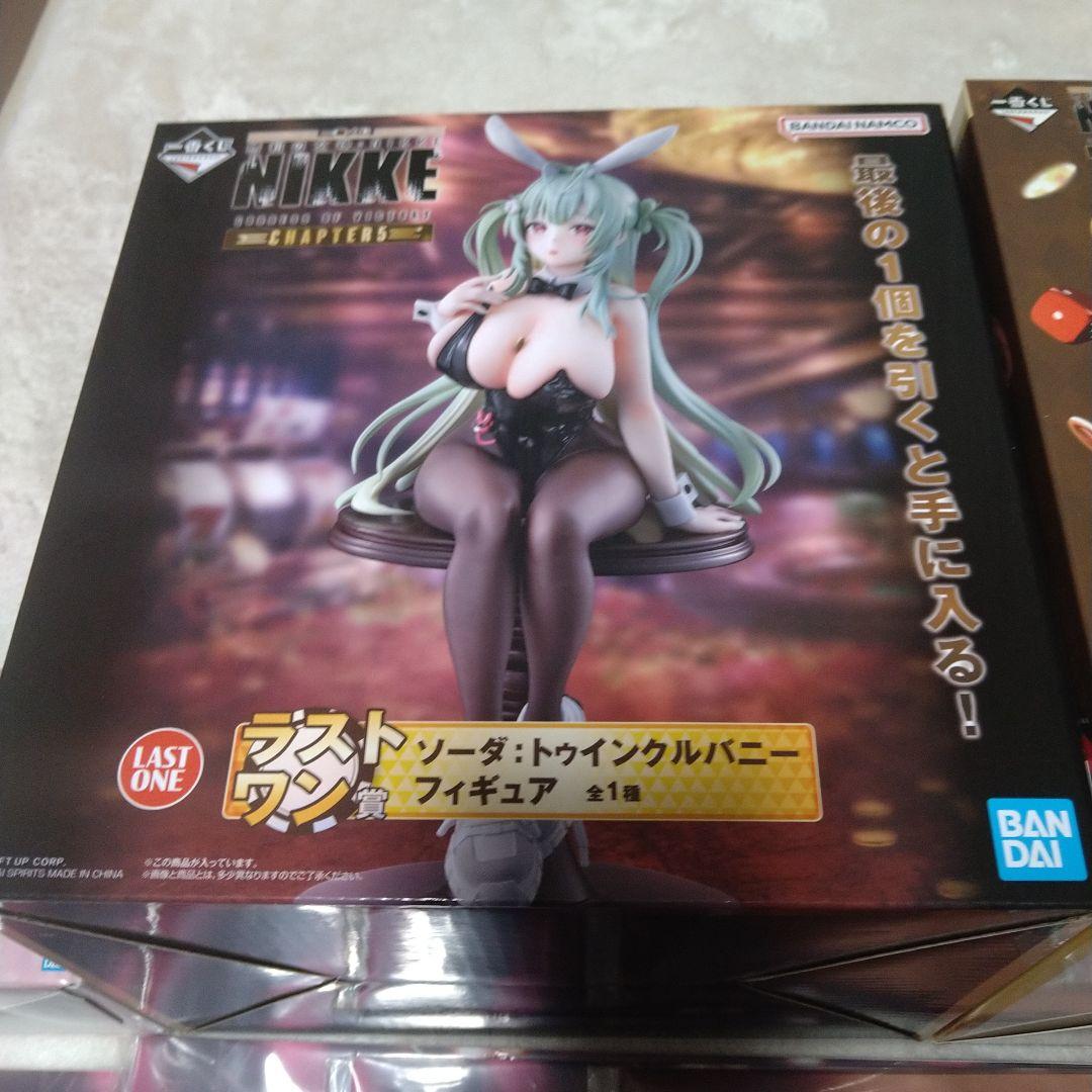 ゴ*ラ様 一番くじ NIKKE ラスワン ソーダ B賞 ノワール セット おまけ