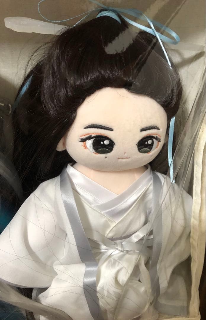 山河令　周子舒　温客行　ぬいぐるみベア　特注本体30㎝＋3枚重ね衣装付　美品