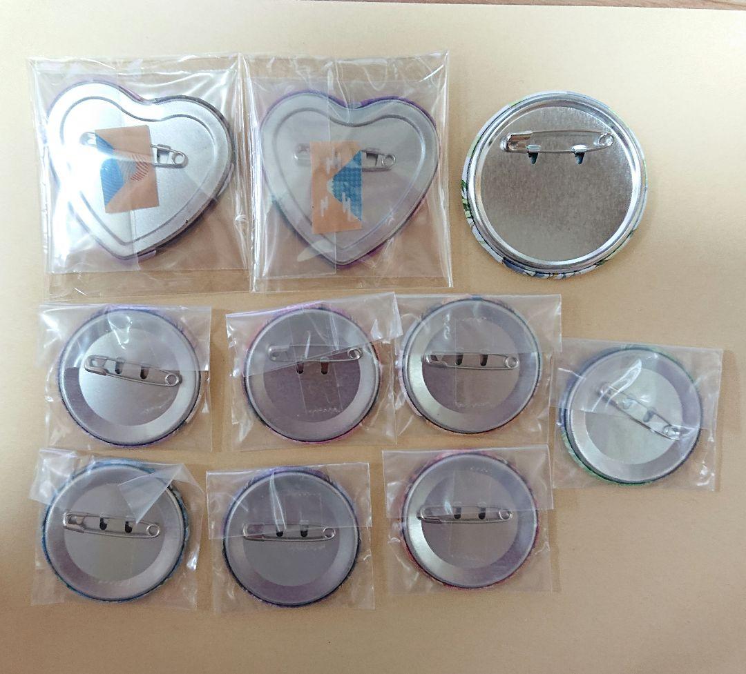 コードギアス ルルーシュ ハート型缶バッジ